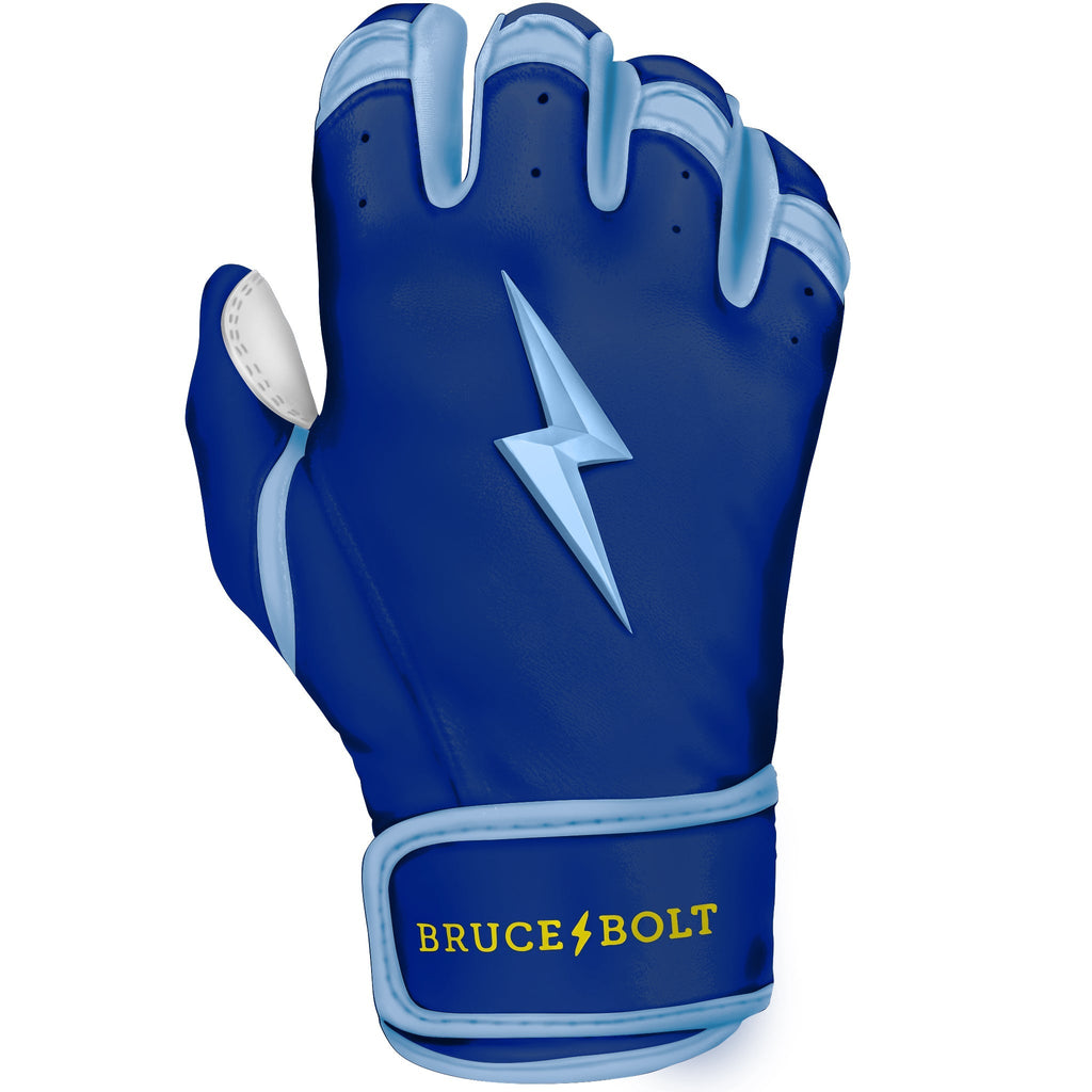PREMIUM PRO Creator Series Short Cuff Batting Gloves | TAMPA BLUE- thumb 7