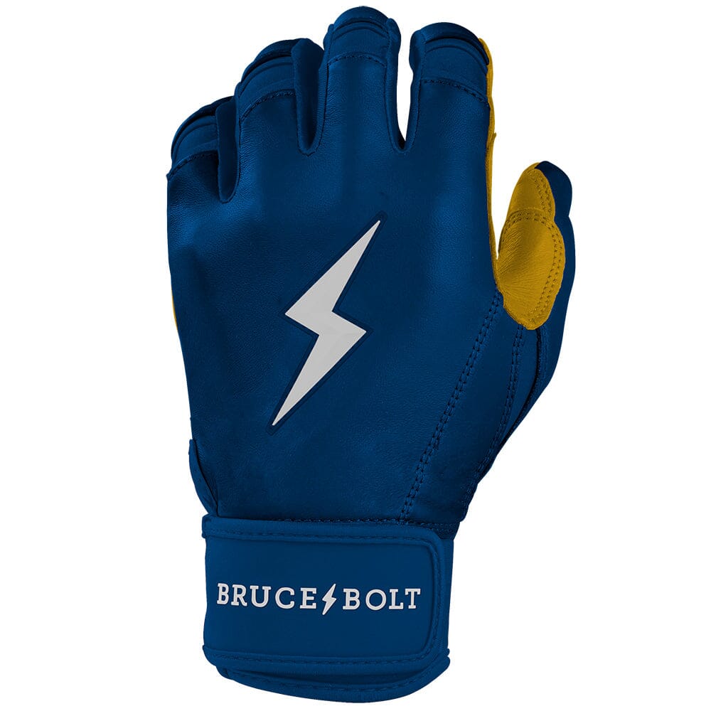 PREMIUM PRO Short Cuff Batting Gloves | Navy- thumb 3