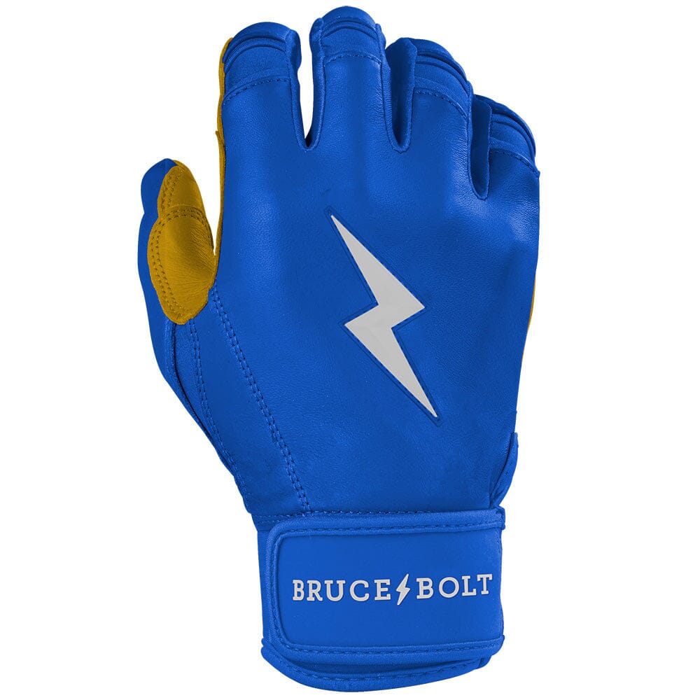 PREMIUM PRO Short Cuff Batting Gloves | ROYAL- thumb 4