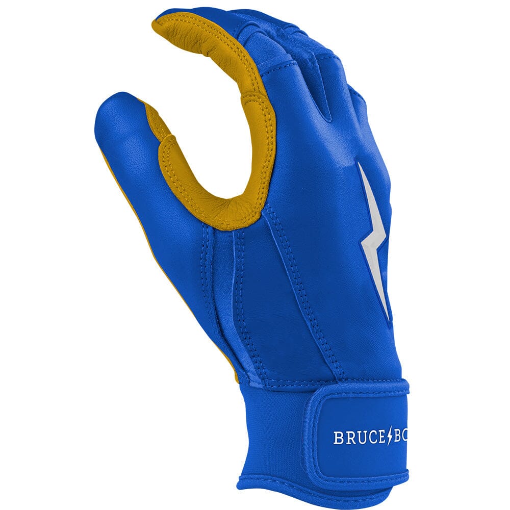 PREMIUM PRO Short Cuff Batting Gloves | ROYAL- thumb 5