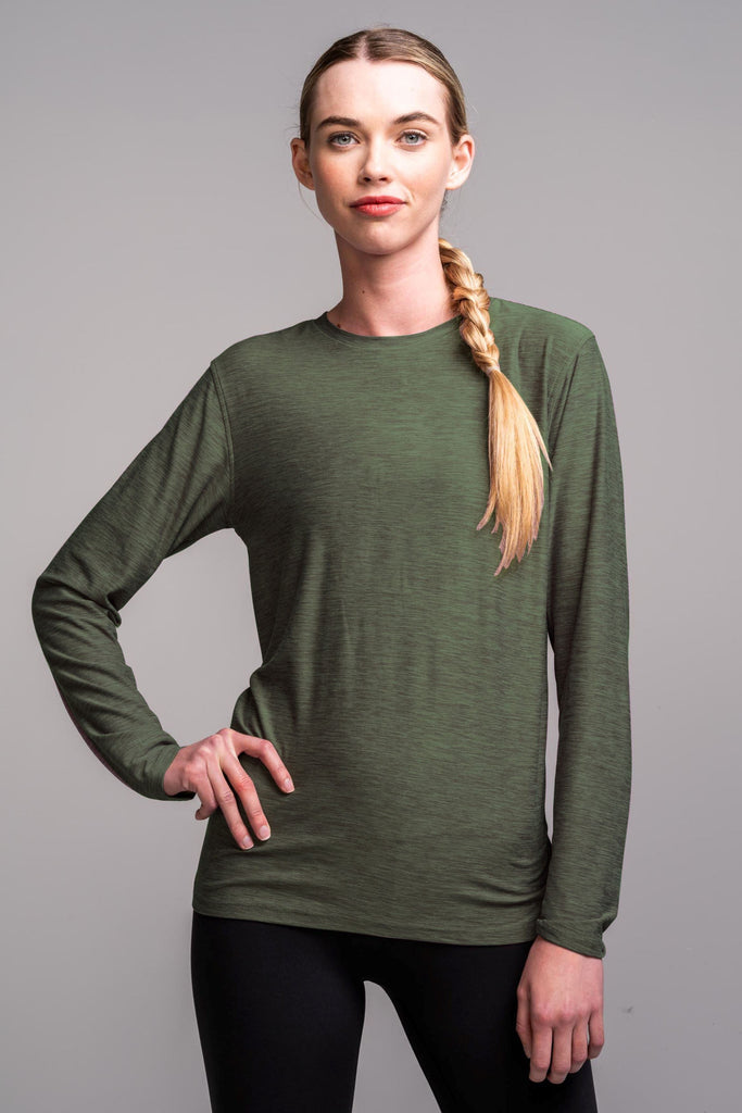Women's SuperSoft Long Sleeve | Olive- quickbuy