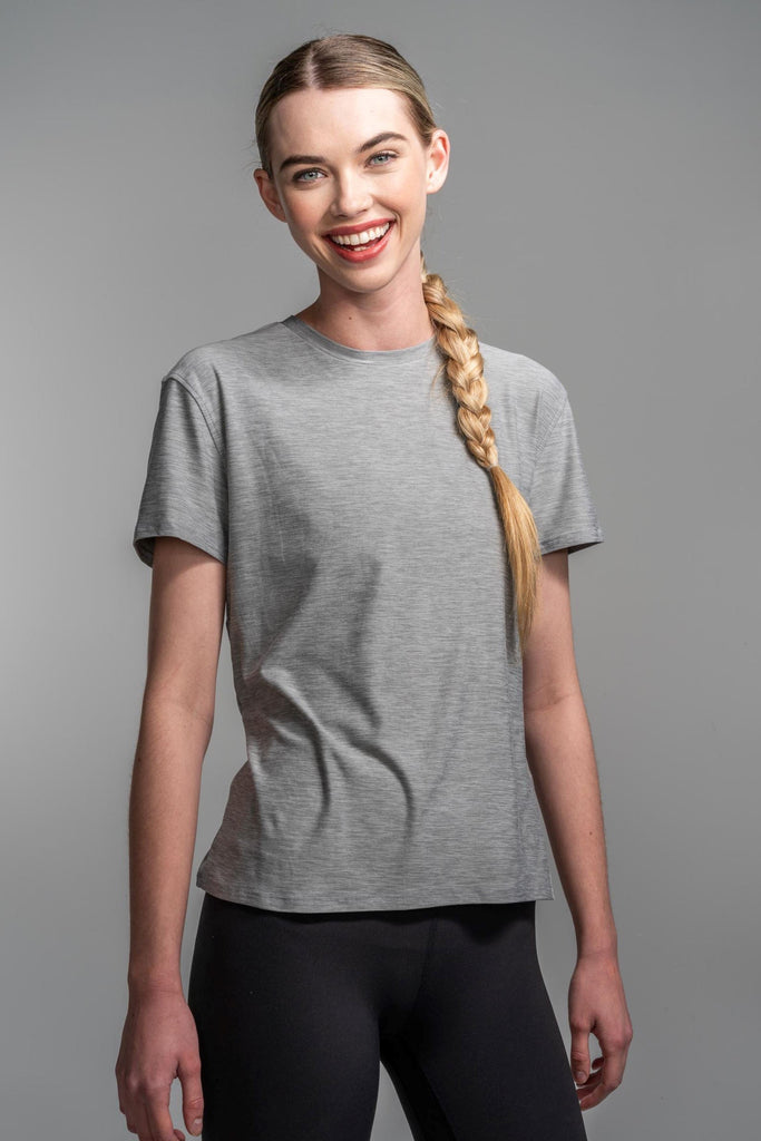 Women's SuperSoft T-Shirt | Light Heathered Grey- quickbuy